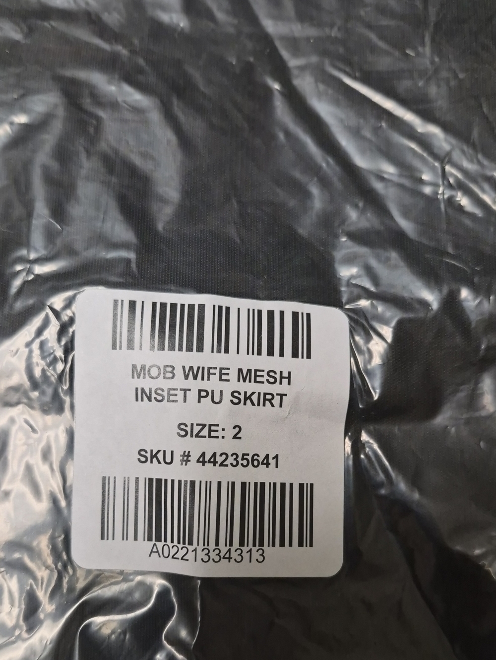 ❤️NWT TORRID PLEATHER LINGERIE - MOB WIFE SKIRT - BLACK MESH INSERTS - PLUS SIZE - Picture 7 of 11